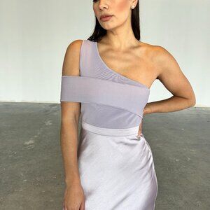 Ted Baker London - satin dress in lilac